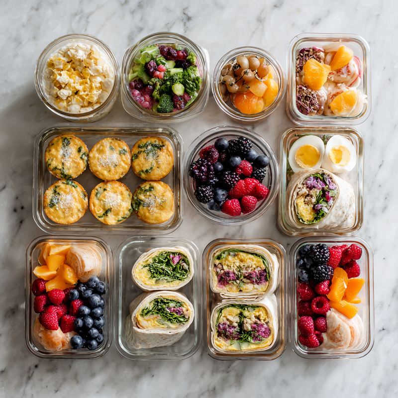 13 Breakfast Meal Prep Ideas: Easy, Healthy & Quick