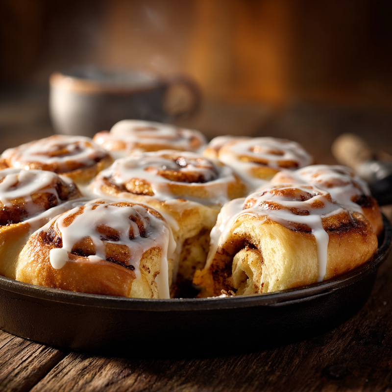 30-Minute Sourdough Discard Cinnamon Rolls Recipe