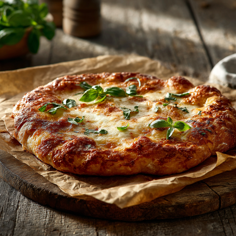 30-Minute Sourdough Discard Pizza Crust | No Yeast!