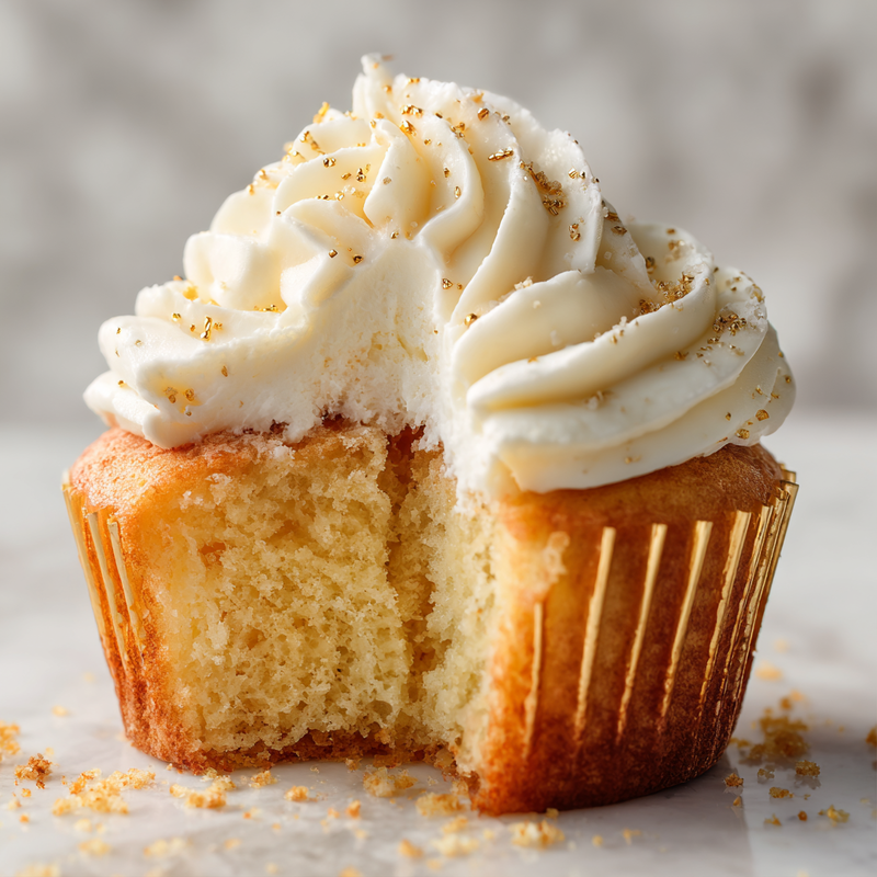 Best Homemade Vanilla Cupcake Recipe (Soft & Fluffy!)