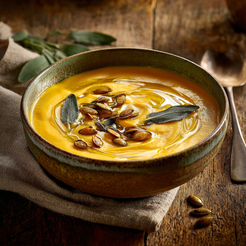 Cozy Roasted Acorn Squash Soup: Creamy & Delicious