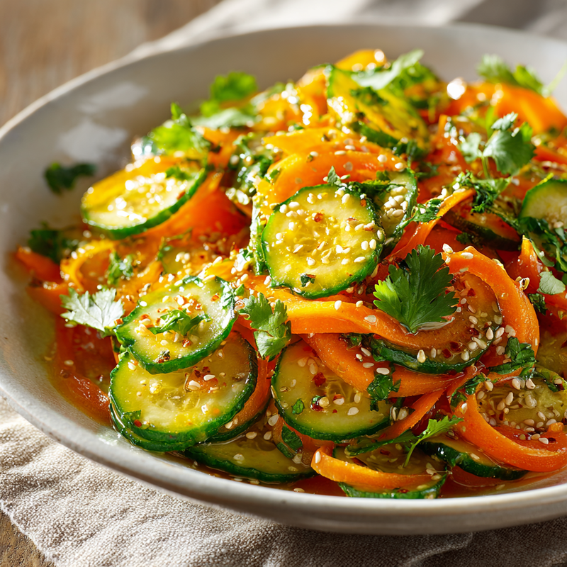 Cucumber Carrot Salad Recipe: Fresh & Crisp Every Time