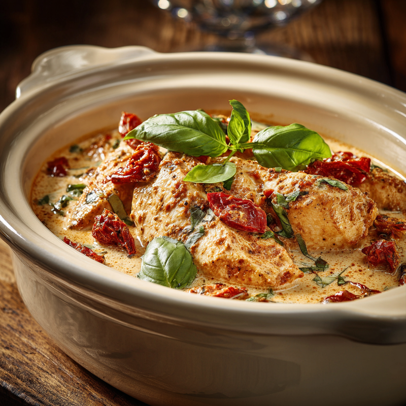 Dump and Go Crockpot Marry Me Chicken Recipe