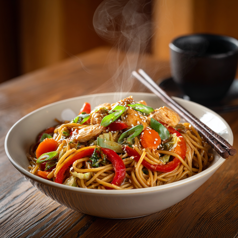 Easy Chicken Lo Mein Ready in 30 Minutes for Cozy Nights