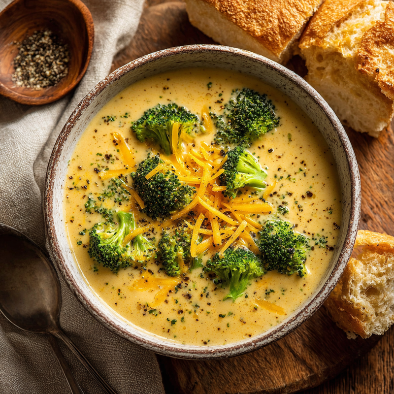 Instant Pot Broccoli Cheddar Soup (Creamy & Quick!)