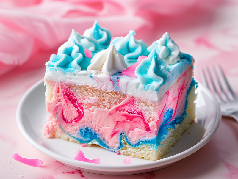 Master the Art of Colorful Layered Poke Cake