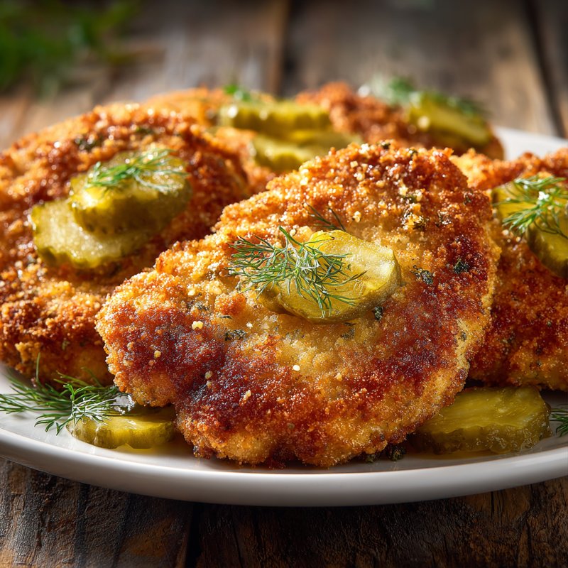 Best Crispy Dill Pickle Parmesan Chicken (Easy Recipe!)
