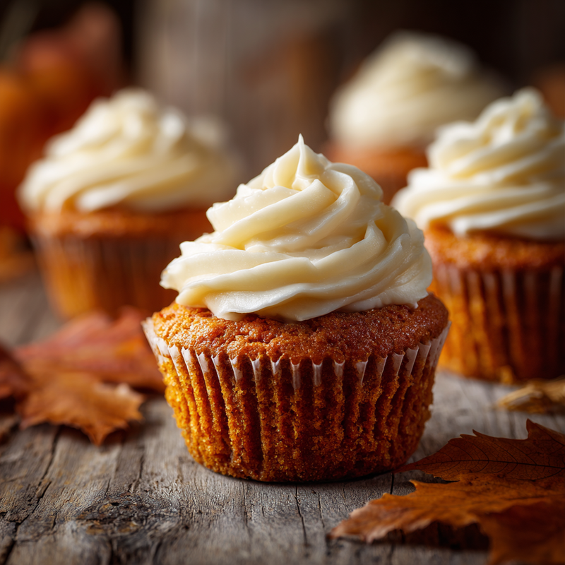 The Best Pumpkin Cupcakes Recipe | Moist & Flavorful